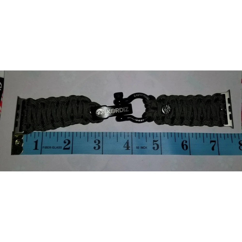 KORDIZ Survivor - Paracord Smart Watch‎ Band Compatible - 42mm 44mm 45mm 49mm